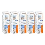 Ratiopharm Nasenspray für Kinder zwischen 2-6Jahren, wirkt abschwellend ohne Konservierungsstoffe, Spar-Set 5x10ml