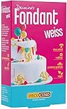 Decocino Fondant, Weiss, 250 g (1er Pack)