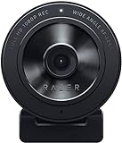Razer Kiyo X - USB-Webcam für Streaming in Full-HD (1080p 30 FPS oder 720p 60 FPS, Autofokus, Plug + Play, vollständig anpassbare Einstellungen, flexibel zu befestigen) Schwarz