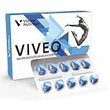 VIVEO x 10 Blaue Kapseln – Natürliches Präparat für aktive Männer – Extra Stark – Hochdosiert mit Ginseng, Maca, Tribulus Terrestrus und Arginin