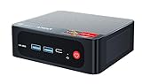 Beelink SER5 5560U Mini PC mit Windows 11 Pro, 6-Core Ryzen 5 5560U, RAM 16GB DDR4 3200, SSD 500GB NVMe PCIe 3.0, Slot SATA3, Wi-Fi 6 AX, Gigabit Ethernet, Bluetooth 5.2, 4K, HDMI, DisplayPort