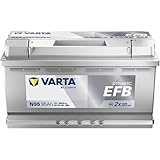 VARTA Automotive DYNAMIC EFB (N95) 12V 95Ah 850A - Nassbatterie für Start-Stopp Systeme - Starterbatterie für Autos mit erhöhtem Energiebedarf - Wartungsfreie Bleisäurebatterie