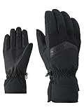 Ziener Herren GABINO Ski-Handschuhe/Wintersport | Warm, Atmungsaktiv, schwarz (black), 10