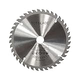 ZAJYZZF 1 Stück TCT-Holzsägeblatt Universelles hartes und weiches multifunktionales Kreissägeblatt 120/160/165/185/210/250/254/255 mm, 160 * 20 * 48T(255 * 25.4 * 28T)
