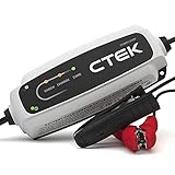 CTEK CT5 START/STOP, Batterieladegerät 12V, Erhaltungsladegerät, Intelligentes Ladegerät Autobatterie, Ladegerät Auto, Batteriepfleger Mit Entsulfatierungsprogramm Und Start/Stop-Technologie