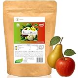 SANSEI Götterspeise 350g bis zu 50 Portionen - Zuckerfrei, Glutenfrei, ohne Fett, keine Kohlenhydrate (Apfel-Birne)