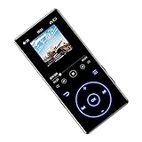 CLSSLVVBN Bluetooth kompatibler MP3 Akku mit 500 mAh, 240 x 240 Sprachaufzeichnung, Videowiedergabe, Kindersport, MP4 Musikplayer, Geschenk, 32G