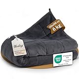 Herlag Gewichtsdecke 6 kg 135x200cm | Schwere Decke zum Schlafen | Anti-Stress Therapiedecke | Gewichtete Bettdecke für Erwachsene & Jugendliche | Körpergewicht 40-90kg