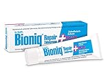 Bioniq® Repair-Zahncreme Plus - 4 x 75 ml - reparierende Zahnpasta mit künstlichem Zahnschmelz – schützt vor Zahnfleisch-Entzündungen, Zahnstein und Zahnbelag