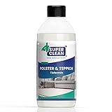 SUPER CLEAN Polster und Teppich Tiefenrein Polsterreiniger Konzentrat für alle Arten von Polstern, Teppichböden, Autositzen, Sofa oder Couch Inhalt: 500 ml