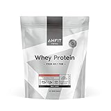 Amfit Nutrition Whey Protein Powder 1kg Strawberry