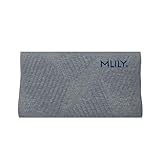 MLILY Kopfkissen Otico 60x35 cm, Bequemes Kissen aus Zerkleinertem Memory-Schaumstoff, Ergonomisches Nackenkissen 40x80 cm, Abnehmbarer und Waschbar Bezug, Nach Oeko-Tex und CertiPur Zertifiziert