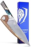 DALSTRONG Chef Knife - 20 cm - Valhalla Series - 9cr18mov Steel - Resin & Wood Handle - w/Sheath