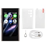 Zunate 4G Unlocked Smartphone, 3 Zoll HD -Bildschirm Kleines Handy, 2 MP Vorne 5MP Rückkamera, 2 GB RAM 16 GB ROM, Dual -SIM -Karte, WLAN, GPS, für Android 8.1 (Gold)