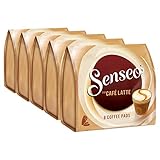 Senseo Typ Café Latte 8 Doppelkammmerpads , 5er Pack (5 x 94 g Beutel)