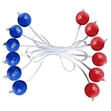 DGMI Golfbälle 6 Pairs Leiter-Golfball für Wurfspiele, Leitergolf Bälle, Leiter Golf Ball für Toss Spiel Golf Trainingsbälle Eignet Sich für Indoor und Outdoor