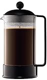 Bodum BRAZIL:,1548-01,Kaffeebereiter, AA88 Tassen,1 l, Schwarz