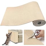 Selbstklebende Kratzschutzmatte für Sofa & Wand, 40x200 cm kratzschutz Sofa Katze - Trimmbarer Schutz gegen Katzenkratzer Couch Schutz von DIY Krallen Katzenteppich