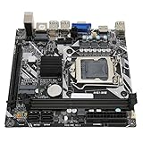 Diyeeni LGA 1155 Motherboard – NVME, WiFi M.2 VGA HD-Ausgang, DDR3 Dual-Channel-Speichersteckplatz, Verbesserte Leistung, mit 10 USB 2.0, Als PC-Ersatz