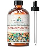 EVOKE OCCU Sandelholz ätherisches Öl 4 Oz, reines Sandelholzöl für Diffusor Meditation Kerze Seife machen- 4 FL Oz