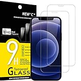 NEW'C 2 Stück, Panzer Schutz Glas für iPhone 12 Mini (5.4), Frei von Kratzern, 9H Härte, HD Displayschutzfolie, 0.33mm Ultra-klar, Ultrabeständig