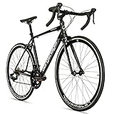 Bergsteiger Tourmalet 28 Zoll Rennrad, Aluminium Gravelbike mit Shimano 14 Gang-Schaltung, Gewicht nur 11 kg, Gravel Bike geeignet für Herren & Damen ab 170 cm