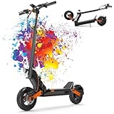 JOYOR S5 E Scooter, Elektroroller Fährt 40-55 Km, 48V 13Ah Mit Doppeltem Hydraulischem Bremssystem Und Doppelter Stoßdämpfung, Electric Scooters, Faltbarer E Roller Mit 10' Geländereifen
