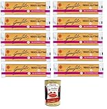 Garofalo Spaghetti Pasta senza Glutine, Glutenfreie Pasta aus Mais, Naturreis und Quinoa 10x400gr + Italian Gourmet polpa 400g