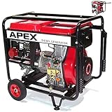 Diesel Stromerzeuger Generator 5500 400V Notstromaggregat Generator 06282 AWZ
