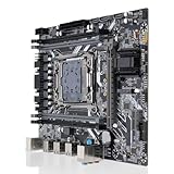 LICAEVEY X99 Micro ATX Gaming Motherboard für LGA 2011-3, Unterstützt I7 & Xeon E5 V3/V4 CPUs, 4X DDR4 128 GB, Dual M.2 NVME/NGFF, Gigabit LAN, SATA 3.0