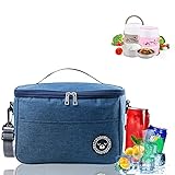 6L Kühltasche Klein,Isoliertasche Lunchtasche,Kühltasche Mini Faltbar,Lunch Bag,Picknicktasche,Lunchtasche Kinder,Lunch Tasche für Arbeit,Schule und Unterwegs,Picknick