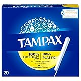 Tampax Regular Tampons mit Karton-Applikator, 20 Stück