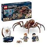 Lego Harry Potter Aragog im Verbotenen Wald, Fantasy-Spielset mit Spinnen-Figur, Fabelwesen, 2 Minifiguren, magisches Geschenk für Jungen, Mädchen und Fans ab 7 Jahren 76434