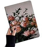 Schutzhülle für iPad Pro 11 Zoll (4./3./2. Generation) 2022/2021/2020 – Blumenmuster, niedliches schlankes Leder-Folio-Ständer mit Stifthalter, automatisches Wake/Sleep (Farbe F)