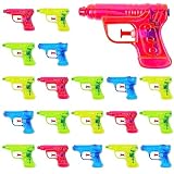 THE TWIDDLERS 20 Kleine Wasserpistolen Spielzeuge für Jungen & Mädchen - Mitgebsel für Kindergeburtstag, Gastgeschenke, Pool- & Strandpartys