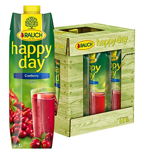 Rauch Happy Day Cranberry, 6er Pack (6 x 1 l)