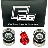 Fantic26 Kugellager 608 2 RS Abec 11 I Stunt Scooter I Kinder Trick Roller I Skate Longboard I Inliner I Skates I Rollschuhe I Bearings I Radlager (Stunt Scooter Set (4Stk.) + Spacer)
