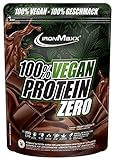IronMaxx 100% Vegan Protein Zero - Creamy Chocolate 500g | zuckerfreies und proteinreiches Eiweißpulver aus 4 Komponenten | veganes Proteinpulver ohne Aspartam