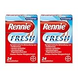 RENNIE FRESH Kautabletten Doppelpackung (2x 24St)