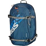 ABS Unisex – Erwachsene Lawinenrucksack Zip-On 30, Packsack für P.Ride Compact und S.Light Base Unit, 30L Volumen, Fach für Sicherheitsausrüstung, Ski-und Snowboardhalterung, Helmnetz, Glacier Blue