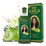 Dabur Amla Hairoil 200ml – Feuchtigkeitsspendendes Haaröl mit Mineralöl, Pflegendes Canolaöl & Amla-Extrakt für Glanz und Stärke, Für geschmeidiges Haar