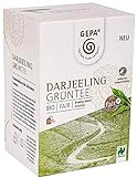 Gepa Bio Darjeeling Grüntee - 100 Teebeutel - 5 Pack ( 20 x 2g pro Pack)