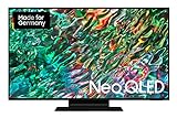 Samsung Neo QLED 4K QN90B 50 Zoll Fernseher (GQ50QN90BATXZG, Deutsches Modell), Quantum HDR 1500, Neo Quantum Prozessor 4K, Dolby Atmos, Smart TV [2022], Titanschwarz