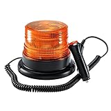 antom LED Rundumkennleuchte, Gelb Rundumleuchte für Auto Anhänger Wohnwagen SUV - Magnetfuß - 12V/80V…