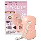 Foamie Fester Conditioner Geschädigtes & Fettiges Haar mit Hibiskus-Extrakt, Spülung Haare für Kraft & Elastizität, Haarpflege 100% vegan, plastikfrei, 45g