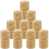 RUOJLING 10 Stück Korken,Weinkorken,Kork,Korken zum Basteln,Flaschenkorken,Weinkorken zum Basteln,Bastelkorken,Cork,für Verschiedene Weinflaschen und DIY-Dekorationen,Länge 38mm,Ø 21mm