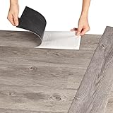 neu.holz Vinylboden Vanola Laminat Selbstklebend rutschfest Antiallergen Bodenbelag PVC-Platten 0,975 m² Grey Alaska Oak