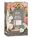 Dehner Bio Rosendünger, hochwertiger Dünger für Rosen, organischer NPK-Dünger, mit Spurennährstoffen, ökologisch wertvoll, natürliche Langzeitwirkung, 1.5 kg, für ca. 12 qm