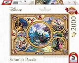 Schmidt Spiele 59607 Thomas Kinkade, Disney Dreams Collection, 2000 Teile Puzzle