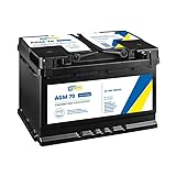Autobatterie CARTECHNIC 70Ah 760A AGM Starterbatterie 40 27289 03016 6